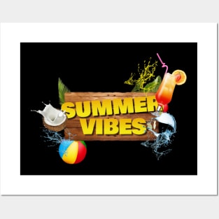 Summer vibes Posters and Art